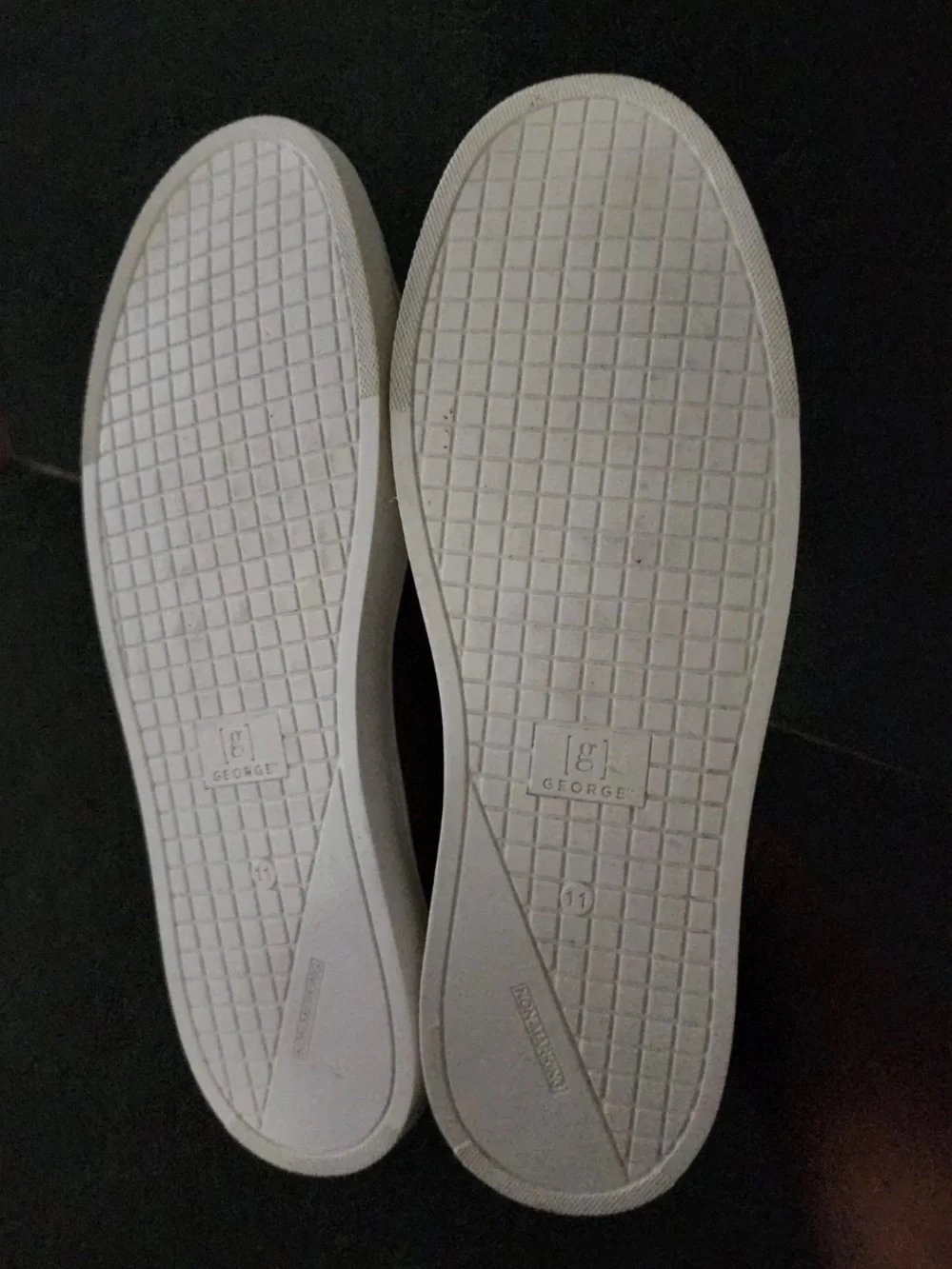 NWT! George Men's Gore Slip On Shoes Cognac Brown Size 11 Genuine Leather No Box